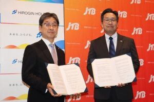 JTBとひろぎんHDが連携協定締結　2028年秋にクルーズ事業の実証実験へ