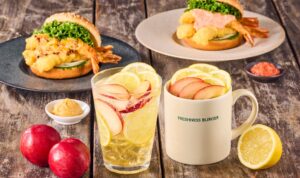 フレッシュネスバーガー、国産すももを使った秋姫クラフトレモネードを10月21日発売へ