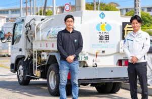 桑原組が社員家庭の廃食油を回収 橋本燃料と連携しバイオディーゼルに再生へ