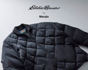MacqloとEddie Bauerがコラボ 別注ダウンジャケットを発売へ