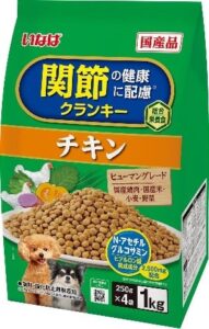 いなばペットフードが関節の健康に配慮クランキーを新発売