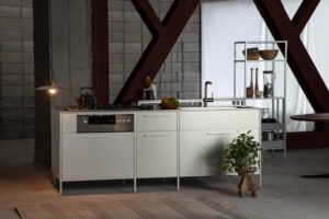 TOOLBOXがアルミニウムの特性を生かしたアルミニウムキッチンを発売
