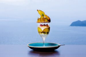 ホテルニューアカオ、三島甘藷の秋限定パフェを10月16日から販売へ