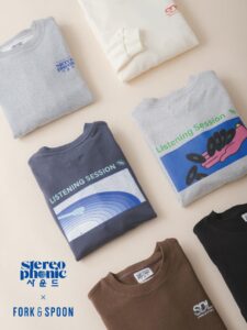 FORK&SPOONがStereophonic Soundとの別注アイテム発売へ