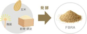 玄米・米糠発酵食品（FBRA）、潰瘍性大腸炎患者を対象とした研究で、炎症の指標“高感度CRP”の改善を確認