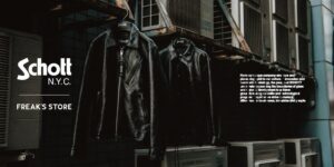 FREAK’S STOREからSchott別注レザージャケット2型が登場