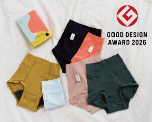 ワコールのフェムケアブランドYOJOYのサニタリーショーツがグッドデザイン賞を受賞