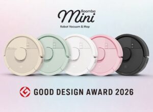 アイロボットジャパン「Roomba Mini（ルンバ ミニ）」2026年度グッドデザイン賞を受賞