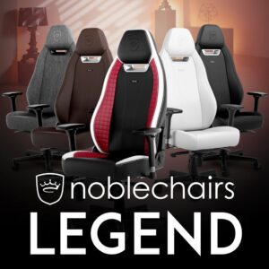 noblechairsのデスクチェアLEGENDが10月15日発売 高級スポーツカー着想