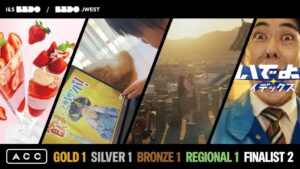 I&S BBDOとBBDO J WEST企画・制作作品がゴールド含む4賞を受賞