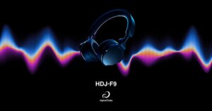 ケーブルからの解放が、DJの表現力を新たなステージへ押し上げる　超低遅延ワイヤレス技術SonicLink(TM)搭載　プロフェッショナルオンイヤーワイヤレスDJヘッドホン「HDJ-F9」
