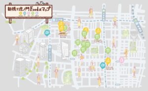 Strolyの技術が新橋・虎ノ門Foodαマップに採用 提供を開始