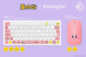 Kensington、「星のカービィ」と初のコラボレーション！カービィとワドルディが駆け回る「ダッシュ」と、笑顔のカービィが手元を彩る「にっこり」の2デザイン