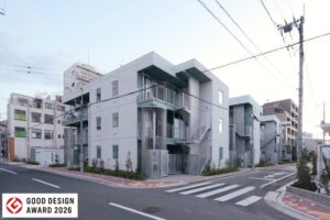相田土居設計が設計した「ベルメゾン中村橋ノース」が2026年度　　グッドデザイン賞を受賞