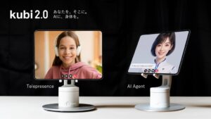 iPresence、卓上型AIテレプレゼンスロボットkubi 2.0を発売