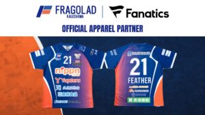 ファナティクスがフラーゴラッド鹿児島のアパレルパートナーに SVリーグ参入で初