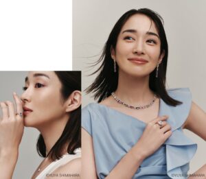 ナガホリのNADIAが高梨臨を起用　非加熱宝石の新作ジュエリー発売へ