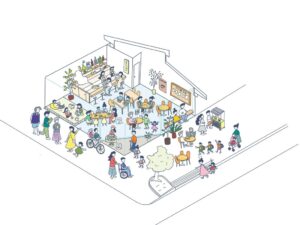 ピクニックルーム共同体、UR都市機構と協定締結 サンヴァリエ日吉で実証へ