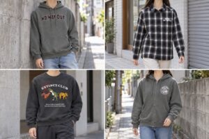 秋のこなれた装いに！1点から刺繍が楽しめる「アパレル4種」がオリジナルプリント.jpに登場