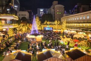 クリスマスゲートパークin福岡大名ガーデンシティが11月13日から開催へ