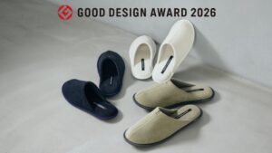 フロンティアのPlaX採用パイルスリッパが2026グッドデザイン賞を受賞