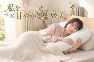 富士ベッド工業、抱き枕一体型のまくらHUG NEGUを展開