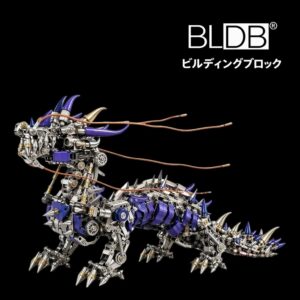 1,623ピースから麒麟を組み上げる。LEDライト付き「機械麒麟メタルモデル」を発売