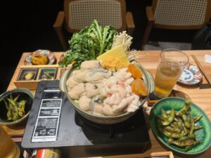日本橋 躻 六本木店が牡蠣鍋コースを新たに提供 関西風鰻料理店