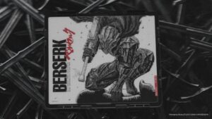 WALLHACK x 漫画『ベルセルク』 狂戦士の甲冑を纏ったガッツを大胆にあしらったコラボガラスマウスパッドを10月22日（木）発売