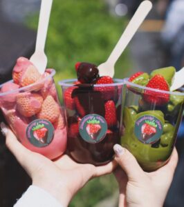 Strawberry chocoがおめざグルメフェスタで期間限定販売へ