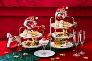 コロンバン原宿サロンでクリスマスアフタヌーンティー提供へ