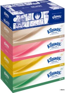 日本製紙クレシア、講談社マンガの涙シーン描いたクリネックスを10月限定発売へ