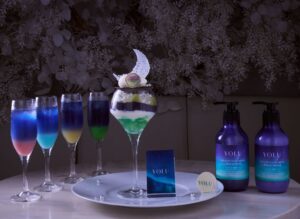 「YOLU」初のコラボカフェが表参道に限定オープン！限定「夜パフェ」やドリンクを楽しめる新作ヘアマスク付きメニューが登場！
