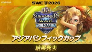 SWC2026アジアパシフィックカップでYEONHONG-187選手が優勝