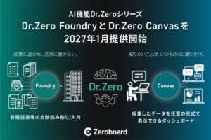 ゼロボードがAI機能刷新と新構想発表　2027年1月に新機能提供へ
