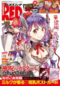 秋田書店、神呪のネクタール表紙のチャンピオンRED12月号を10月19日発売へ