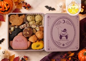 ぴよりんモチーフのハロウィン限定クッキー缶が10月23日より発売へ