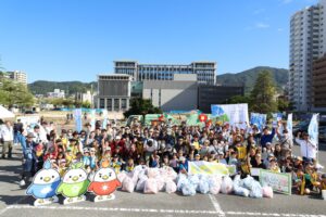 こっこーが広島県呉市でスポGOMI大会を開催 37チーム160名が参加
