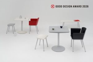 日本ベネックス、KUO DUOと共同開発したアルミ家具のコレクション「HIKOU」が「グッドデザイン賞」を受賞し、「Korea Design Award」とのダブル受賞を達成