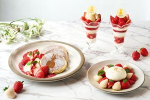 【ひと足早く、いちごの季節へ】青果の老舗仲卸が手掛けるレストラン「DEK」に希少な東京産いちごを使用した新メニュー登場