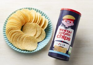 ふくやのめんたいポテトチップスが累計販売数150万本を突破