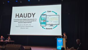 減酒治療補助アプリ「HAUDY（ハウディ）※１」国際嗜癖医学会（ISAM）の「Golden Brain Innovation Award」でSilver（銀賞）を受賞