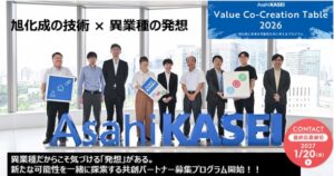 旭化成とeiicon 共創プログラムでパートナー企業を10月20日より募集へ