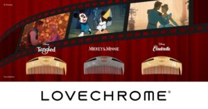 ラブクロムから、“SEND LOVE”をテーマにディズニー・アニメーション映画のワンシーンをデザインした限定モデル3種が10月28日(水)登場。