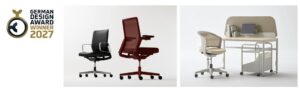 オカムラのMUKUとmirumioがGerman Design Award受賞