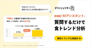 エブリーのデリッシュリサーチ、対話型AIアシスタントとMCP機能を提供開始