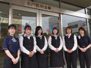 水戸信用金庫の新制服にカーシーカシマのユニフォームが採用