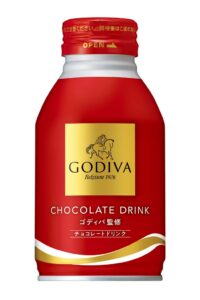 サントリービバレッジ＆フード、ゴディバ監修の飲料を自販機限定で１０月２０日発売へ