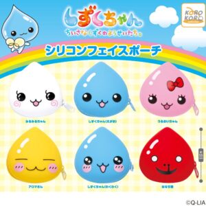 しずくちゃん シリコンフェイスポーチが10月下旬から全国のカプセルトイに登場へ