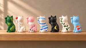 江戸で愛された招き猫「丸〆猫」に自分だけの彩りを。浅草西参道「丸〆」で絵付け体験がスタート